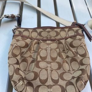 Coach crossbody, brown